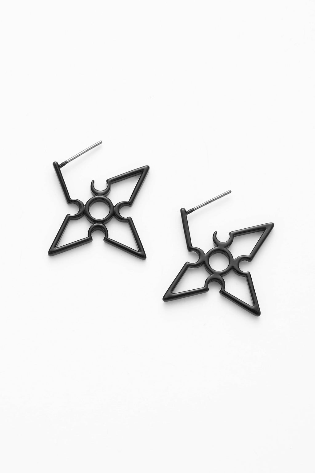 Ninza black earrings
