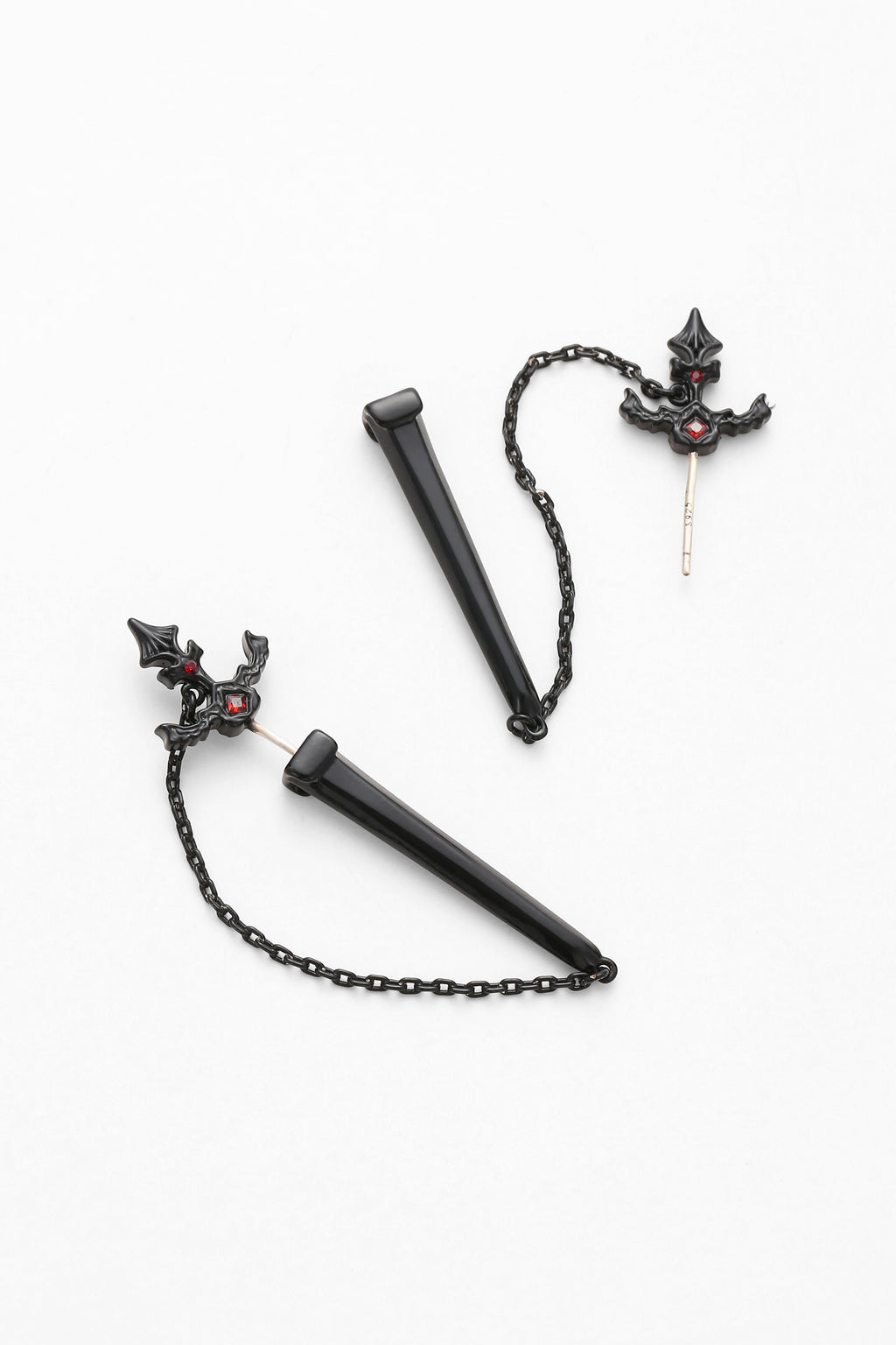 Crimson Edge Earrings